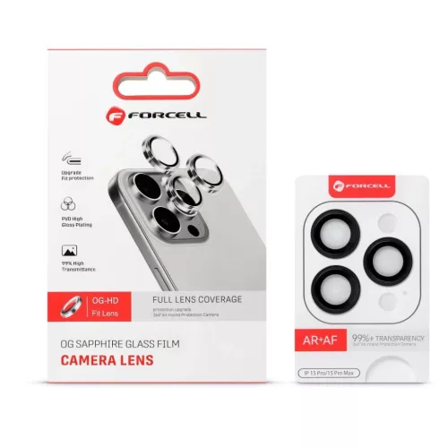 Forcell Premium kamera lencse edzett üveg - Samsung Galaxy S24 Plus Sárga üvegfólia