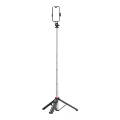   Selfie stick WC1Y3S teleszkópos tripod 1,3 m telefontartóval - fekete