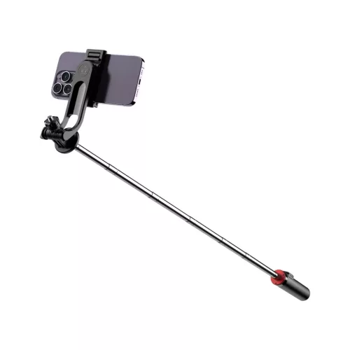 Selfie stick WC1Y3S teleszkópos tripod 1,3 m telefontartóval - fekete