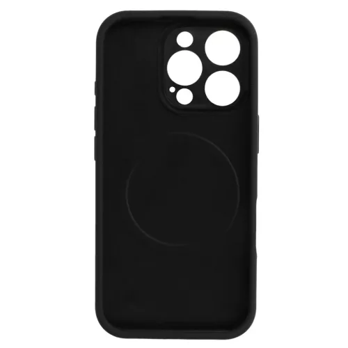 MagColor Pure tok iPhone 15 Pro fekete