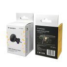 Wozinsky WCT5-Q6S2Y Autós tartó Qi/MagSafe 15W-os induktív töltővel szellőzőrácshoz ventilátorral - Fekete