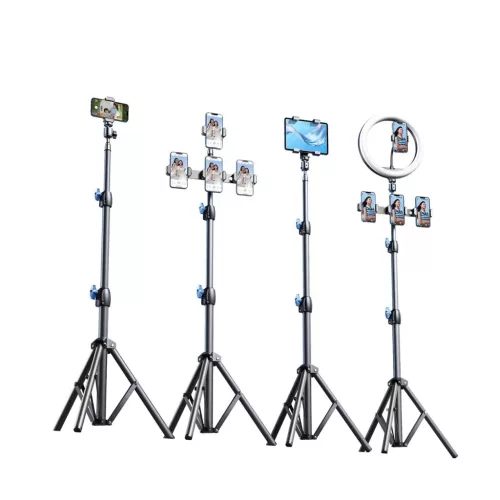 Wozinsky WRLD-00Y1S tripod strapabíró szénacél tripod 1.7m matt - fekete
