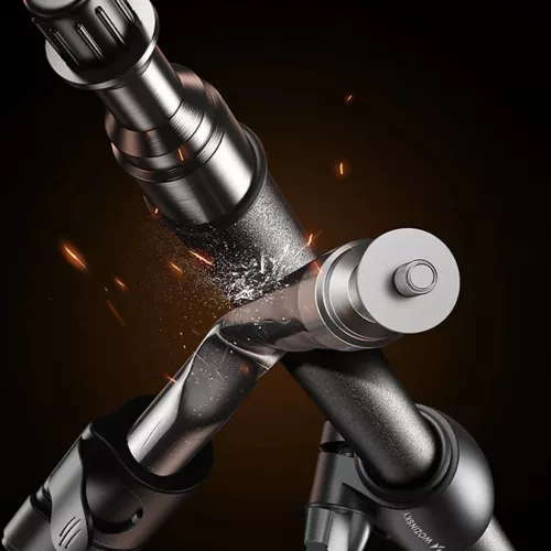 Wozinsky WRLD-00Y1S tripod strapabíró szénacél tripod 1.7m matt - fekete