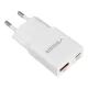 VEGER fali töltő USB A + USB C QC PD 30W 30W1A1C fehér