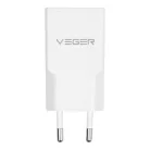 VEGER fali töltő USB A + USB C QC PD 30W 30W1A1C fehér
