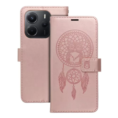 MEZZO fliptok Samsung Galaxy A26 5G álomfogó rózsaarany tok