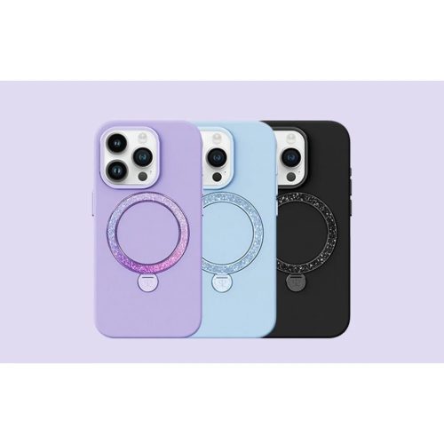 Joyroom PN-15L4 Dancing Circle tok iPhone 15 Pro Max-hoz (lila)