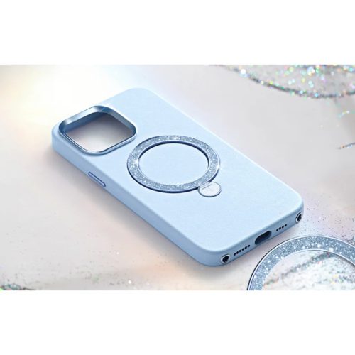 Joyroom PN-15L4 Dancing Circle tok iPhone 15 Pro Max-hoz (kék)