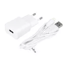 Maxlife MXTC-01 töltő 1x USB 2.1A fehér + Lightning kábel