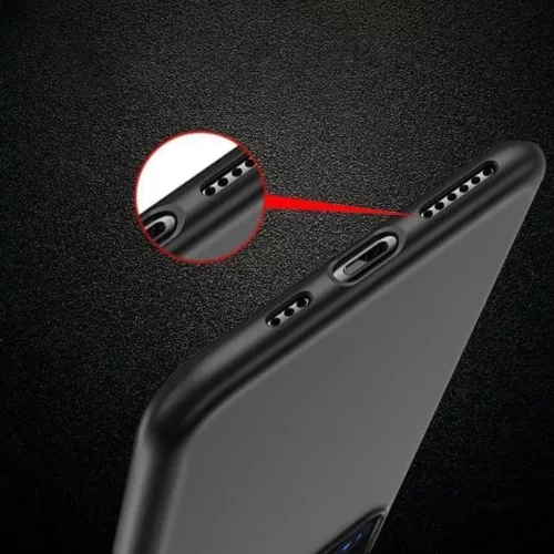 Szilikon fliptok Honor 90 - fekete tok