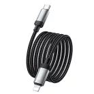 USB C - Lightning kábel Hoco PD 27W 1 m X117 fekete