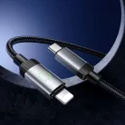 USB C - Lightning kábel Hoco PD 27W 1 m X117 fekete