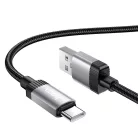Kábel USB A - USB C Hoco 3A 1 m X117 fekete