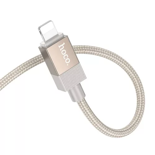 Hoco 1 m UPA32A arany kábel AUX Jack 3,5 mm (férfi) - Lightning (férfi) DAC