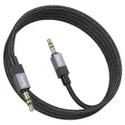 AUX Jack 3,5 mm (férfi) - Jack 3,5 mm (férfi) Hoco 1 m UPA32 fekete