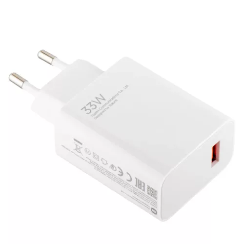 Fali töltő Xiaomi MDY-11EZ, 33W, 3A, 1 x USB-A, Fehér