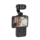 Ordro Pocket M5 3-tengelyes Gimbal Kamera, 5K, vlogoláshoz és YouTube videókhoz – Fekete
