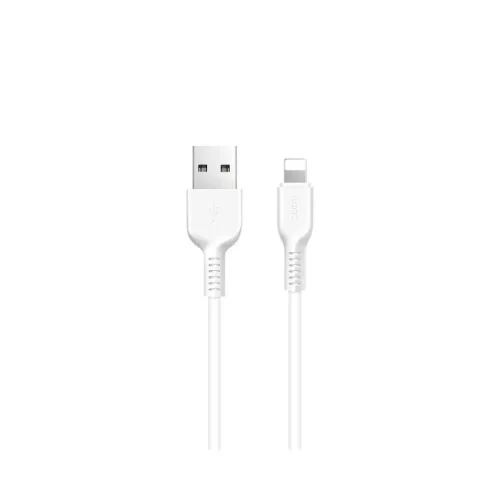 USB-A - Lightning kábel Hoco Flash X20, 18W, 2A, 1m, Fehér