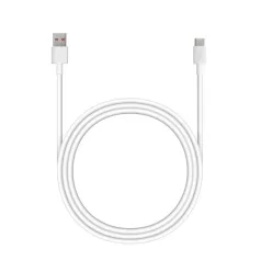 Type-C USB kábel USB A - Type C 3.0 2A HD2 1 m fehér