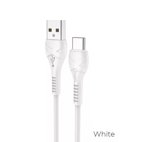USB kábel A-tól USB-C-ig Hoco 1 m X37 fehér