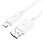 Hoco 3A 1 m X88 fehér Type-C USB kábel