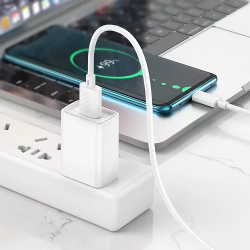 Hoco 3A 1 m X88 fehér Type-C USB kábel