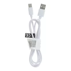   USB A - Type C 2.0 kábel C366 (csatlakozó hossza: 8 mm) 1 m fehér