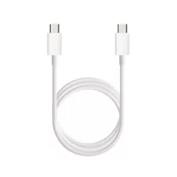   C típusú–C típusú gyorstöltésű 40 W-os HD23 1 m fehér kábel