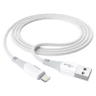 Fehér HOCO X70 1 m USB-A - Lightning kábel