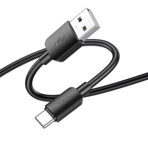 Cable USB A - USB C Hoco PD 2,4A 27W 1 m X96 fekete