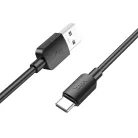 Cable USB A - USB C Hoco PD 2,4A 27W 1 m X96 fekete