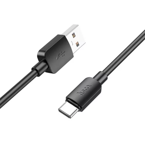 Cable USB A - USB C Hoco PD 2,4A 27W 1 m X96 fekete