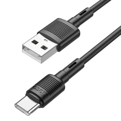 USB A - USB C Hoco 3A 1 m X83 fekete kábel