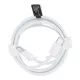 Kábel Type C to Type C PD QC3.0 3A 30W HD26 DOBOZ 1 m fehér