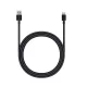 USB A - Type-C kábel 3.0 2A HD2 1 m fekete
