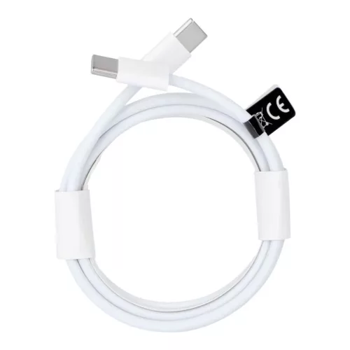 Type-C - Type-C PD QC3.0 3A 30W kábel 2 m fehér