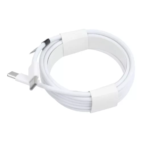 Type-C - Type-C PD QC3.0 3A 30W kábel 2 m fehér