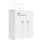 Type-C - Type-C PD QC3.0 3A 30W kábel 2 m fehér
