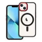 COLOR EDGE MAG COVER tok, kompatibilis MagSafe technológiával iPhone 13-hoz fekete piros