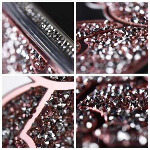 iPhone 17 Pro Max rózsaszín TEDDY BEAR tok