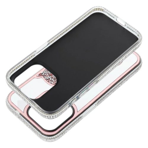 iPhone 17 Pro Max rózsaszín TEDDY BEAR tok