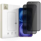iPhone 17 AIR Tech-protect üveg Spy+ 2-pack Air Adatvédelmi üvegfólia