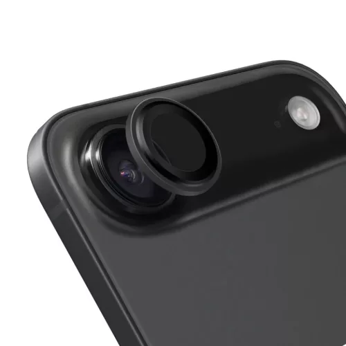Apple iPhone 17 Fekete OBAL:ME lencsevédő üvegfólia Air