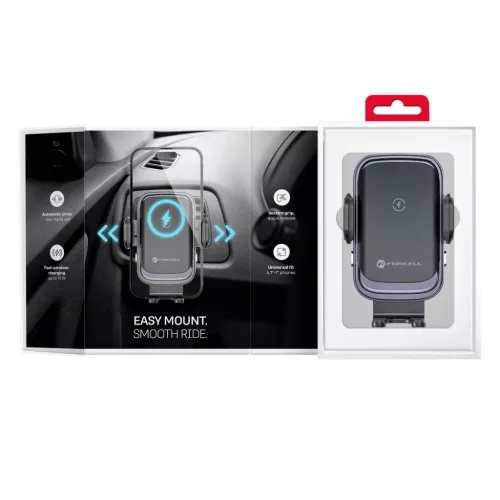 FORCELL F-GRIP Grand (F-24) vezeték nélküli töltő tartó 15W ezüst