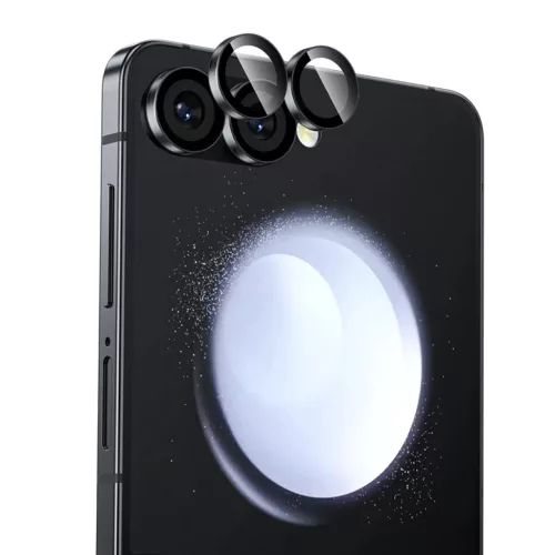 Benks Edzett üveg Glass Warrior Kamera Lencsevédő Samsung Galaxy Z Flip 7-hez (lencse 2 darab) átlátszó üvegfólia