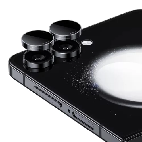 Benks Edzett üveg Glass Warrior Kamera Lencsevédő Samsung Galaxy Z Flip 7-hez (lencse 2 darab) átlátszó üvegfólia