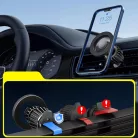 Blavec Autós tartó BH-16A Carbon mágneses Magsafe szellőzőrácsra (BH16AC-MAVB) fekete