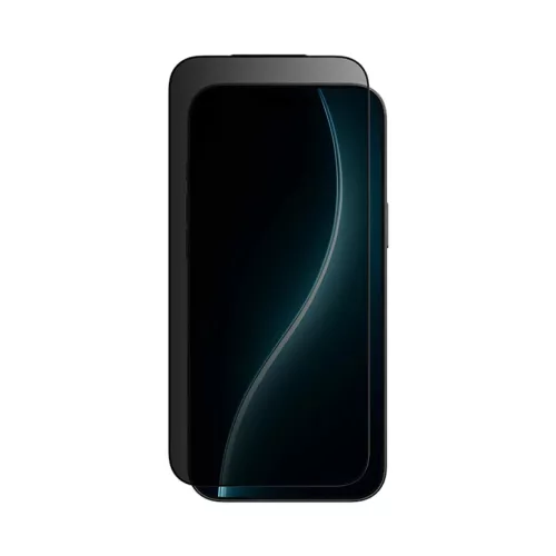 iPhone 17 Pro Max fekete Benks Edzett üveg Glass Warrior Privacy üvegfólia