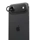 iPhone 17 Air kamerára fekete Benks edzett üveg DR Zafír lencsevédő (1 darab lencse) üvegfólia