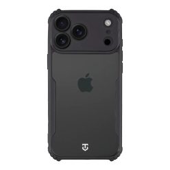   Apple iPhone 17 Pro Max átlátszó/fekete Tactical Quantum Stealth tok